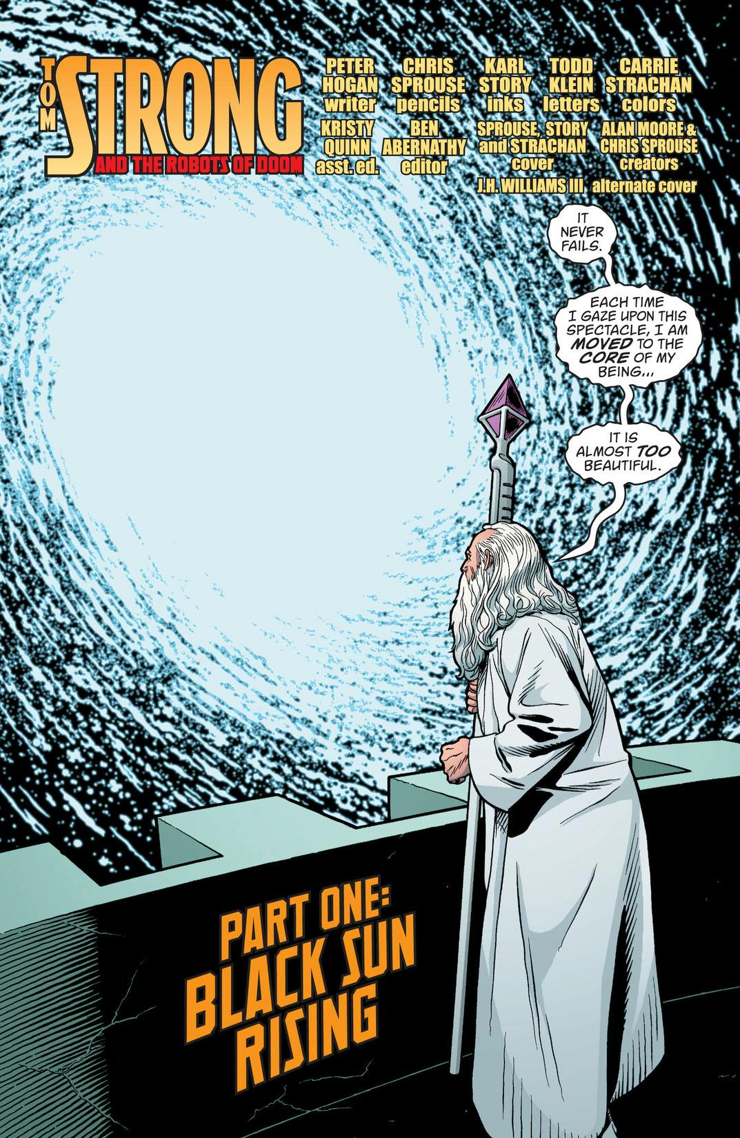 Tom Strong and the Robots of Doom series preview1