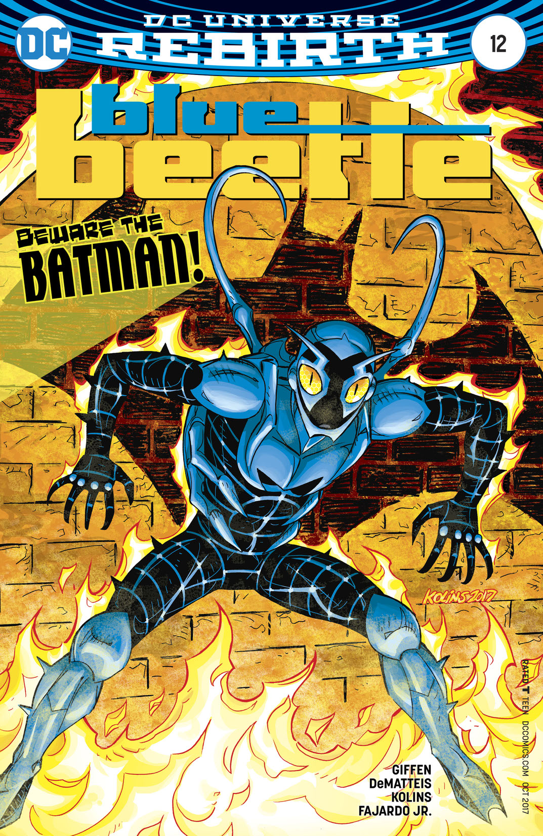 Blue Beetle (2016-) #12 preview images