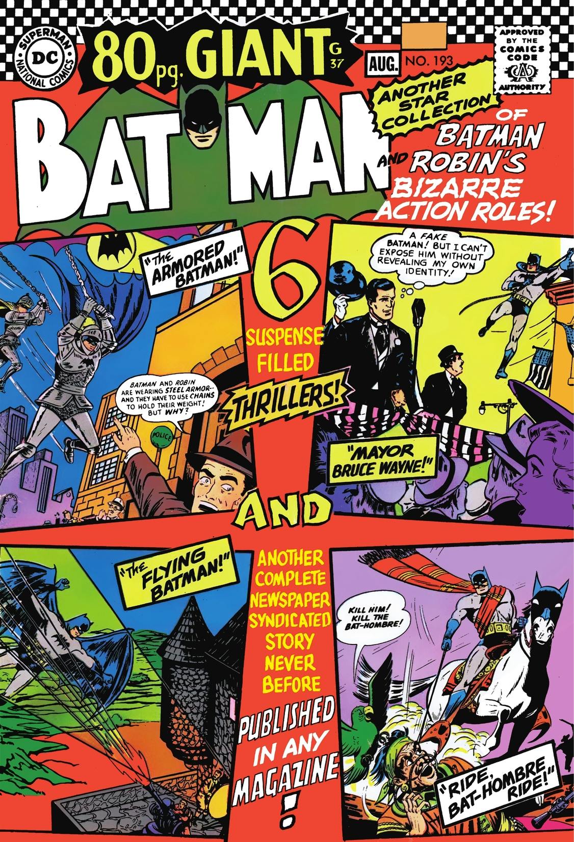 Batman (1940-) #193 preview images