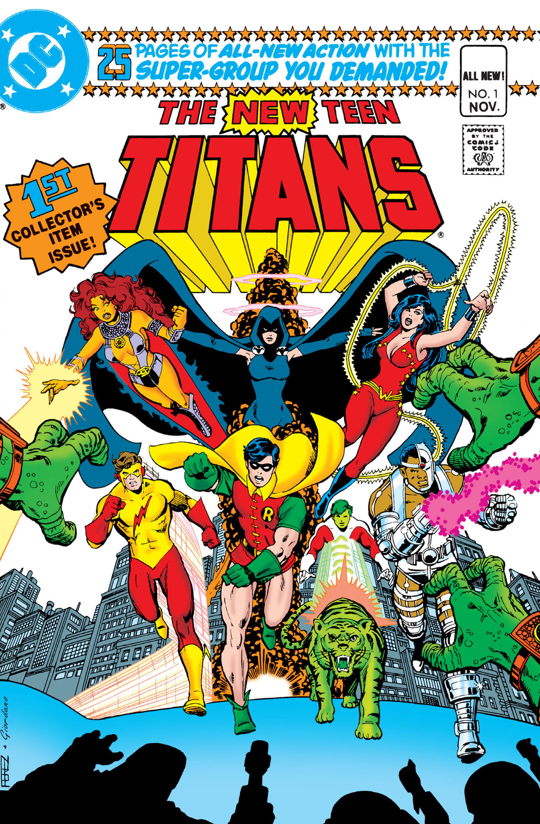 The New Teen Titans #1 preview images