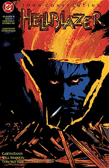Hellblazer #45 preview images