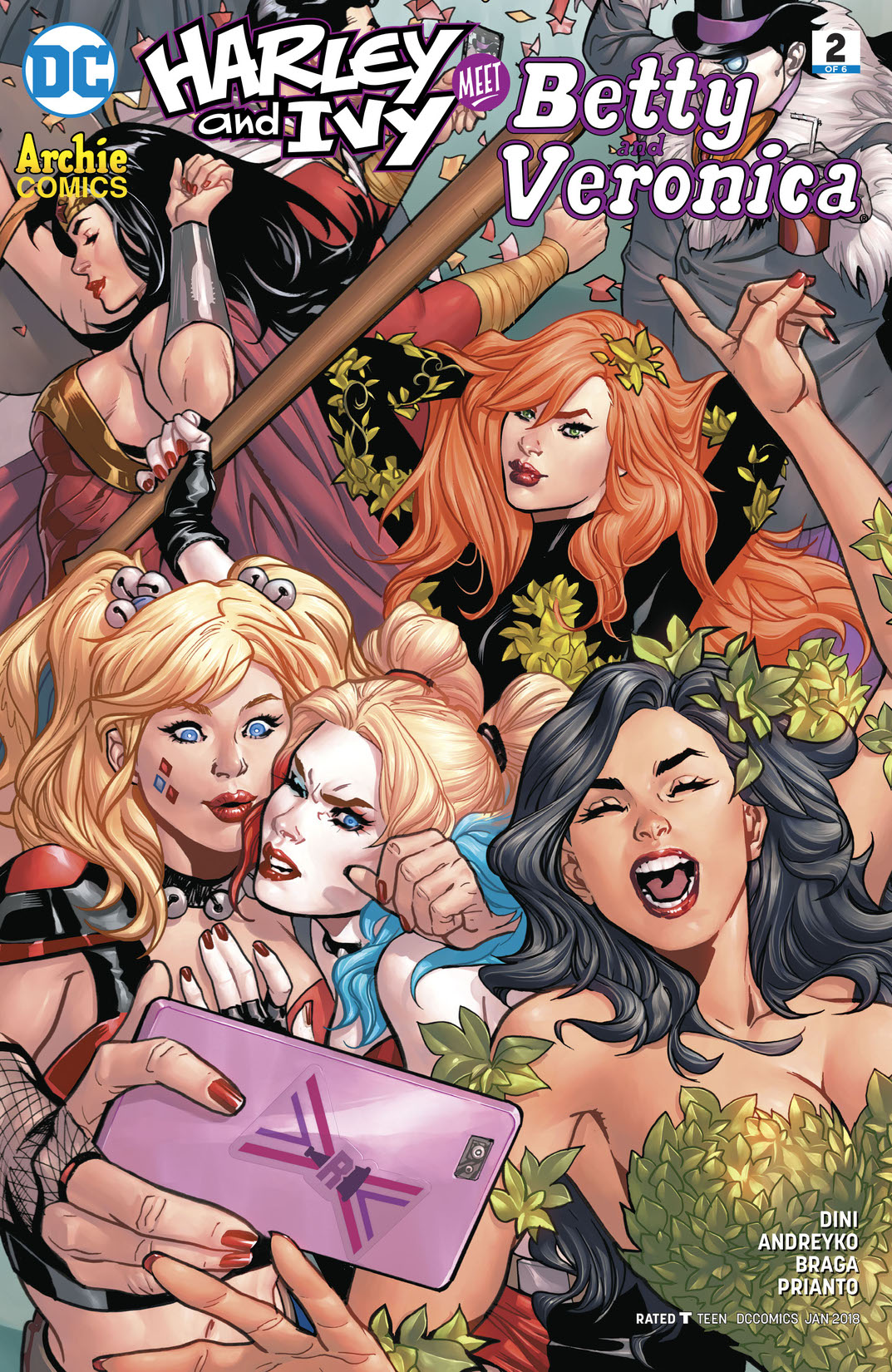 Harley & Ivy Meet Betty and Veronica #2 preview images