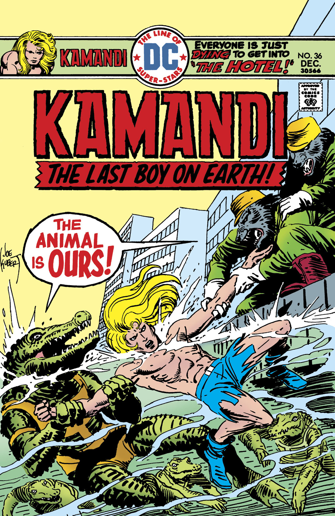 Kamandi: The Last Boy on Earth #36 preview images