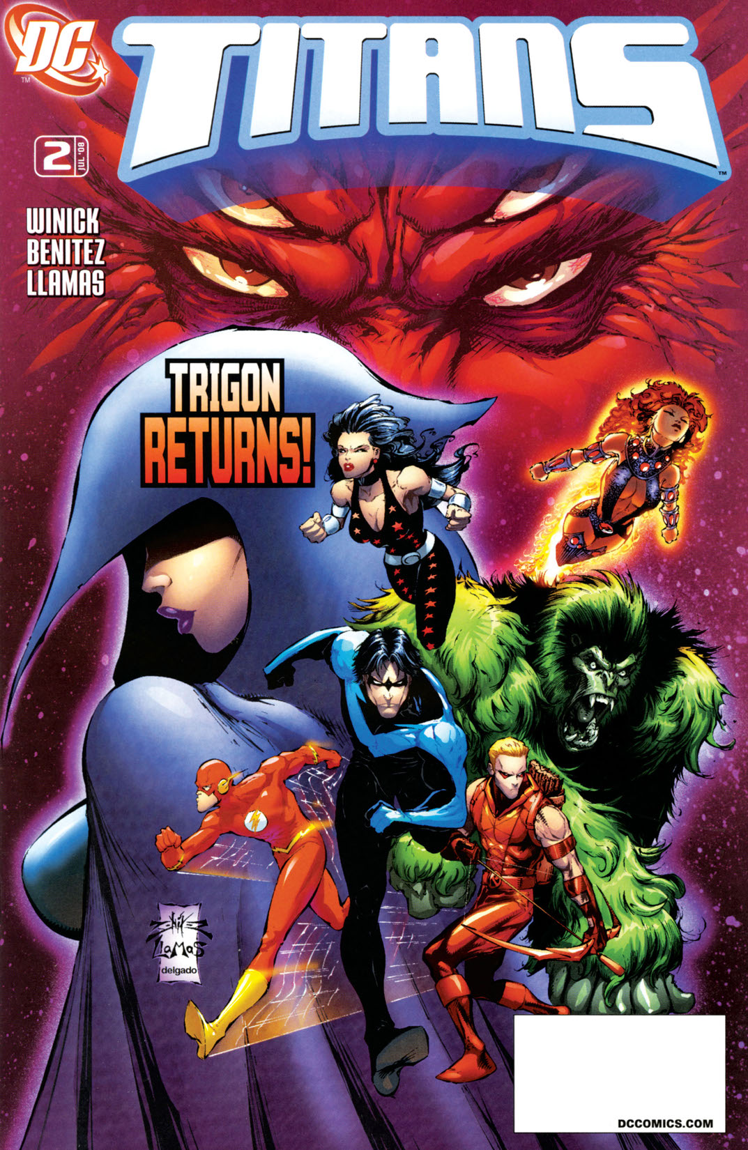 Titans (2008-) #2 preview images