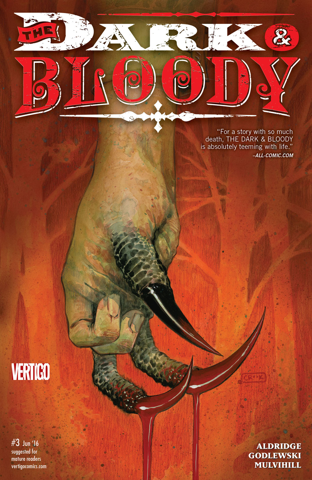 The Dark and Bloody #3 preview images