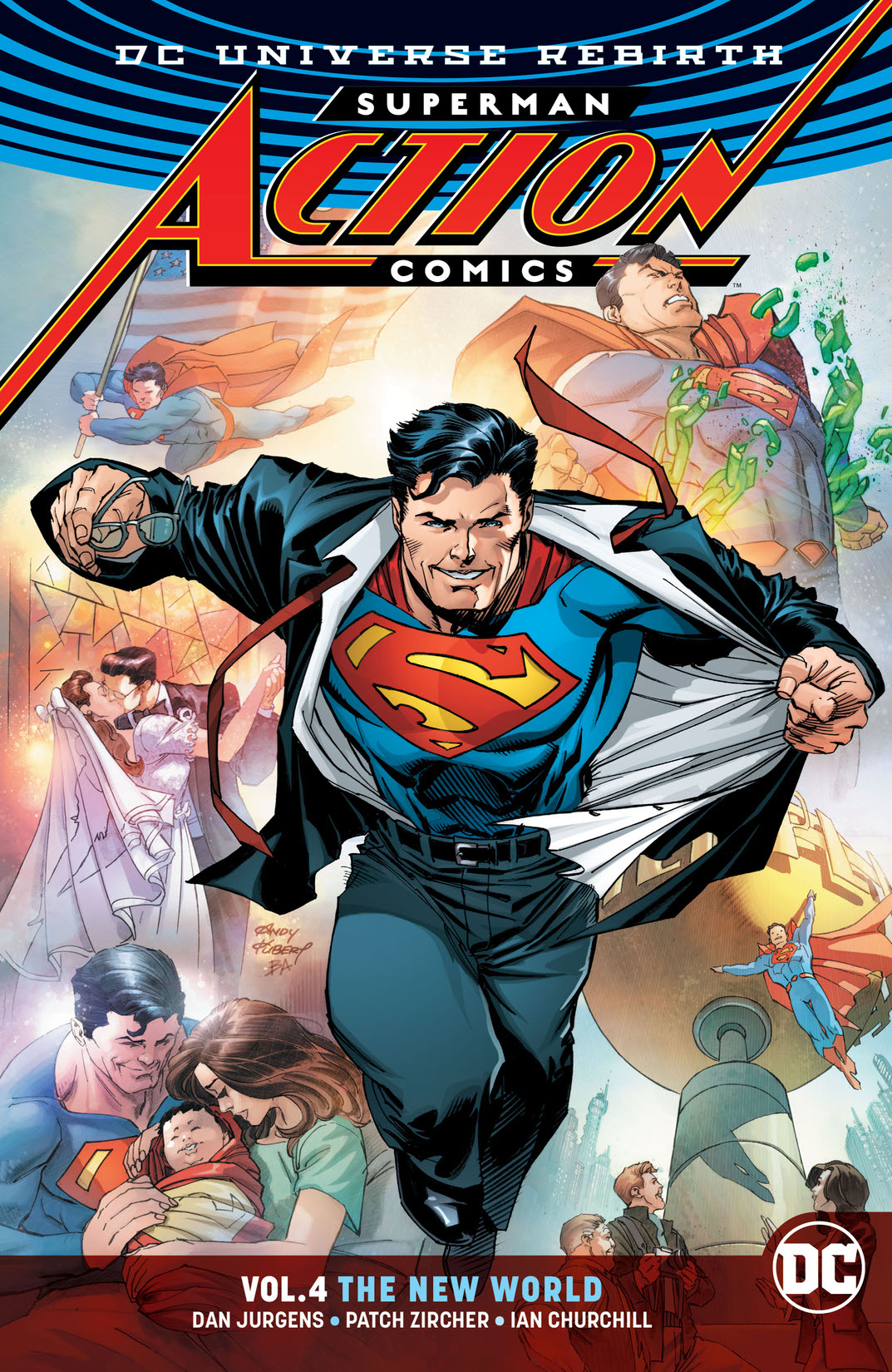 Superman - Action Comics Vol. 4: The New World preview images