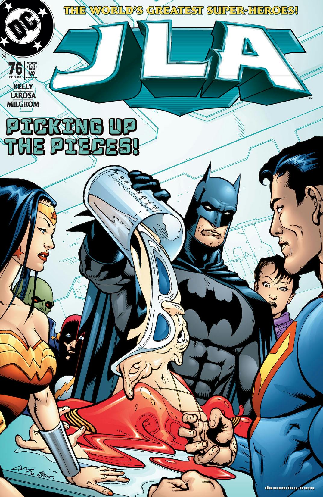 JLA #76 preview images