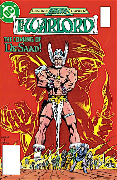 Warlord #114 preview images