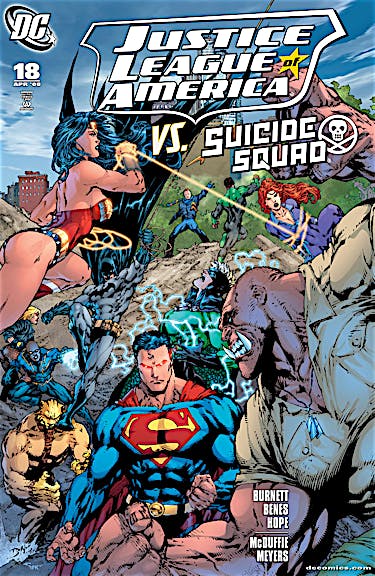 Justice League of America (2006-) #18 preview images