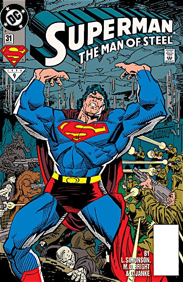 Superman: The Man of Steel #31 preview images