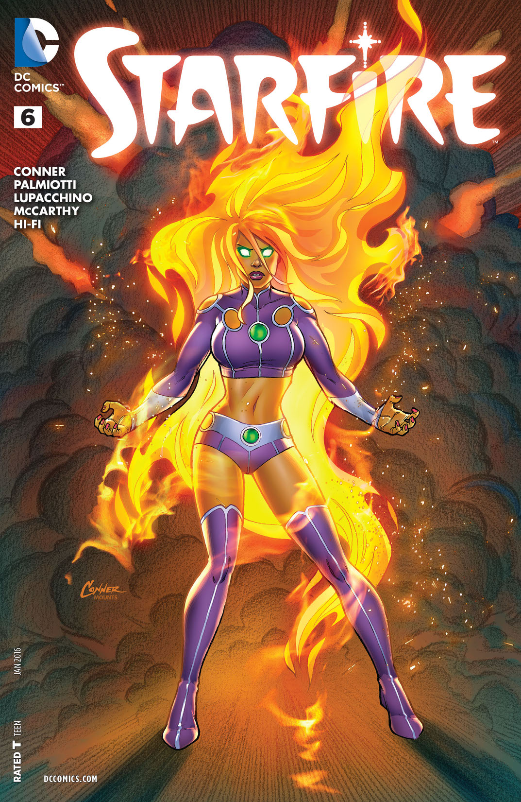 Starfire #6 preview images
