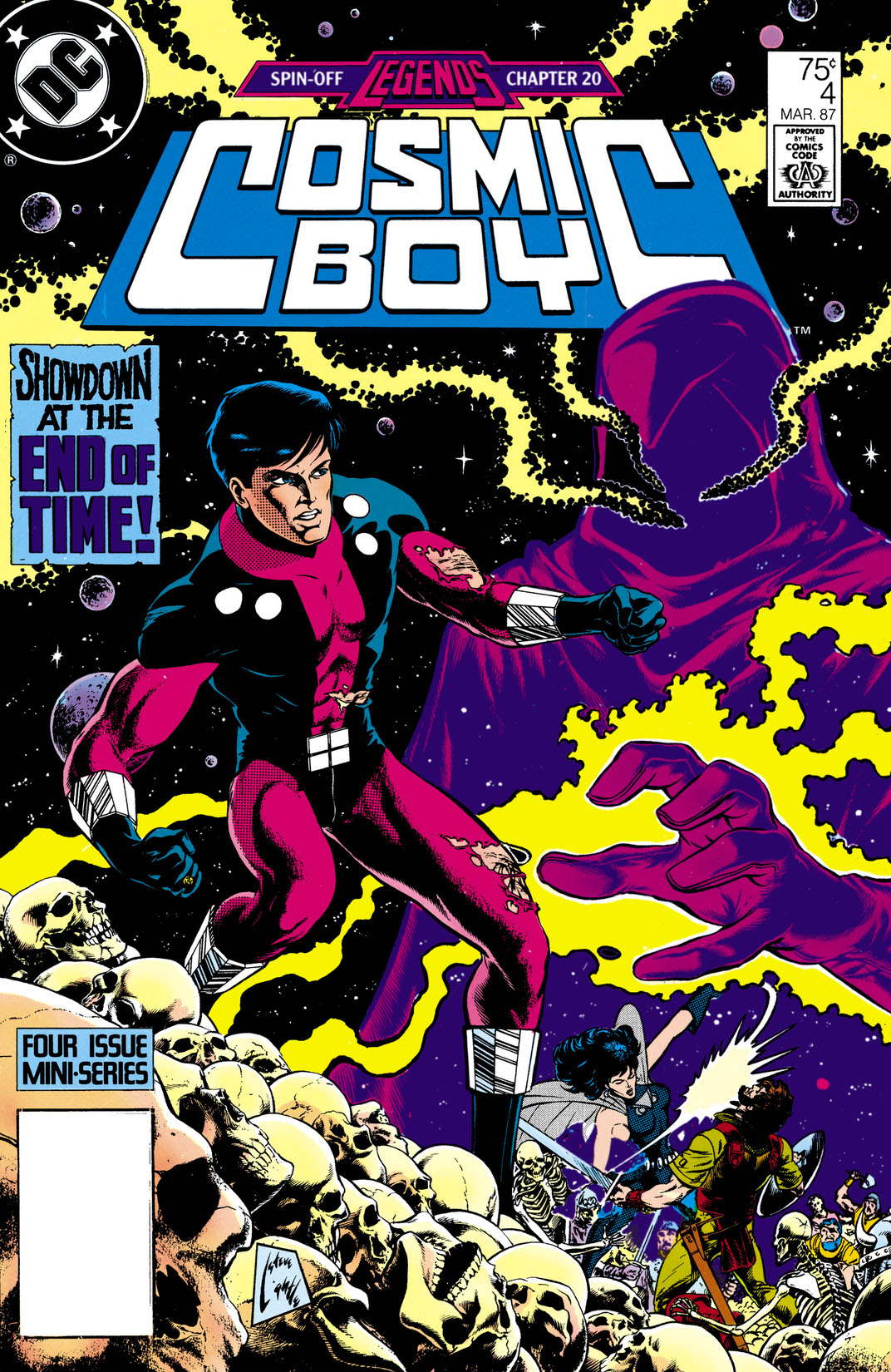 Cosmic Boy #4 preview images