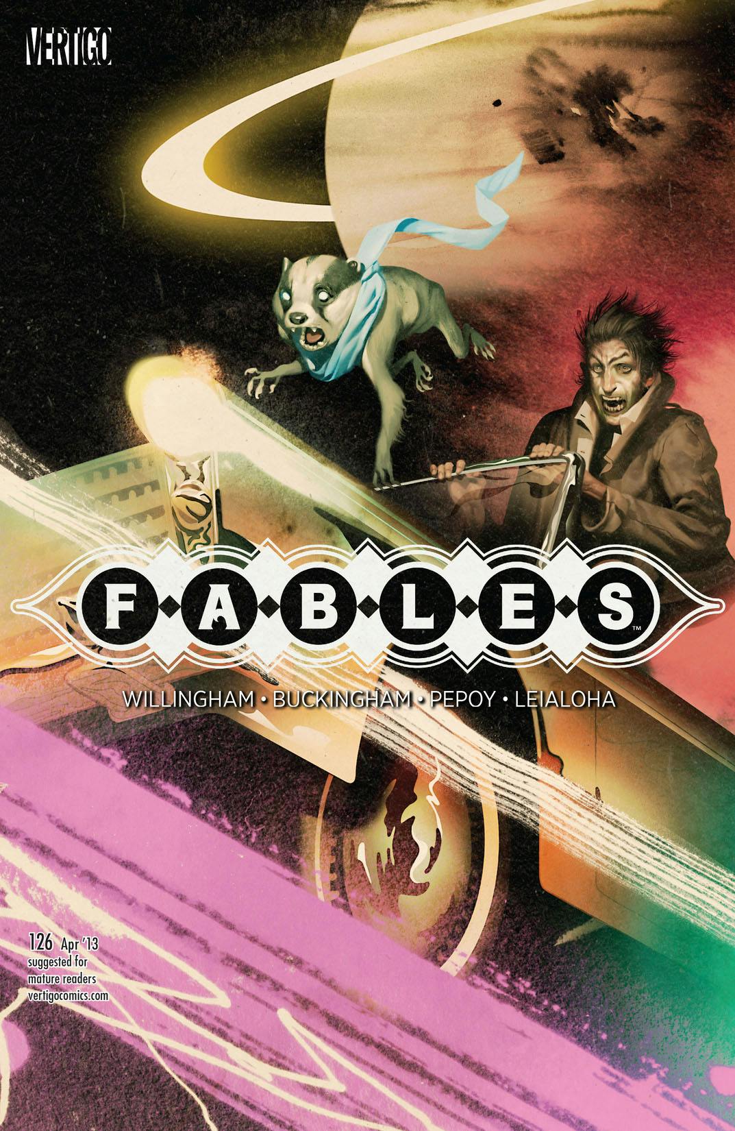 Fables #126 preview images