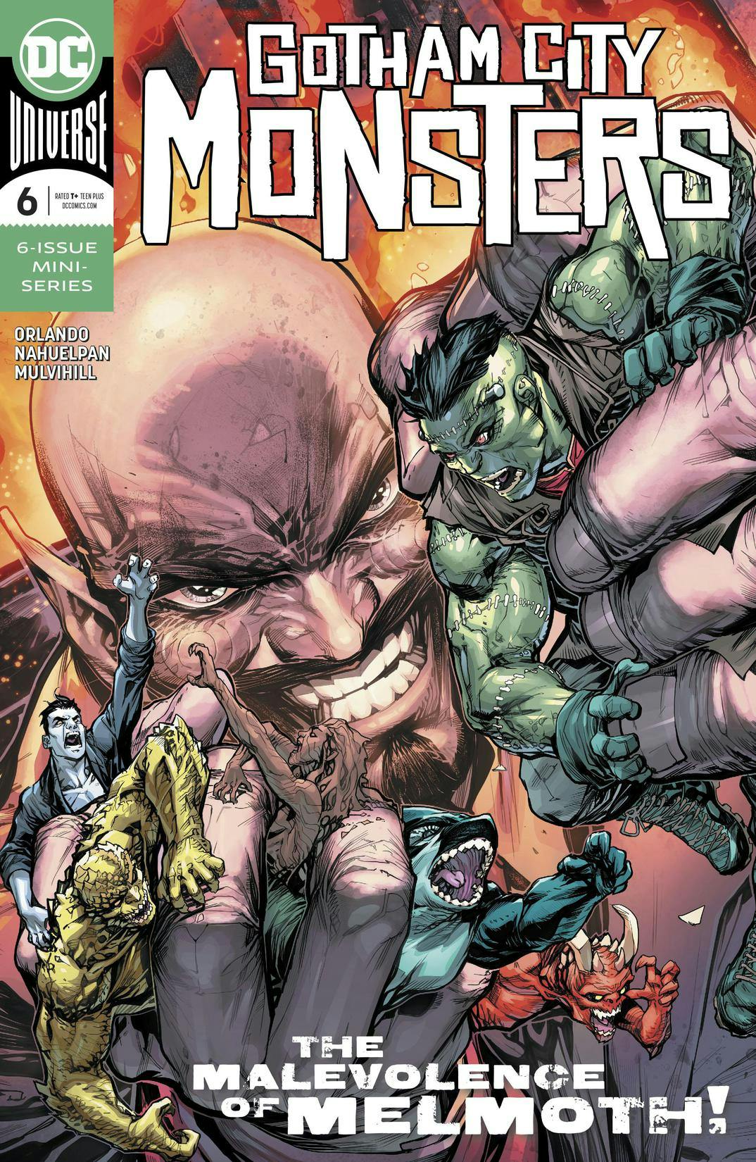 Gotham City Monsters #6 preview images