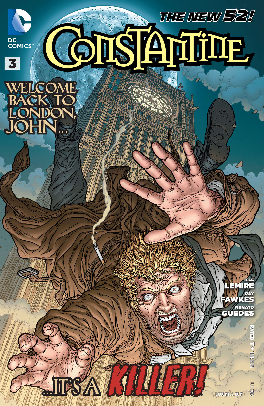 Constantine #3 preview images