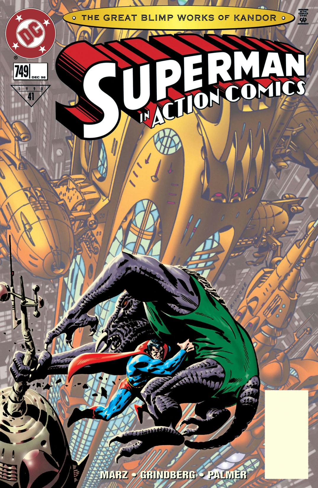 Action Comics (1938-) #749 preview images