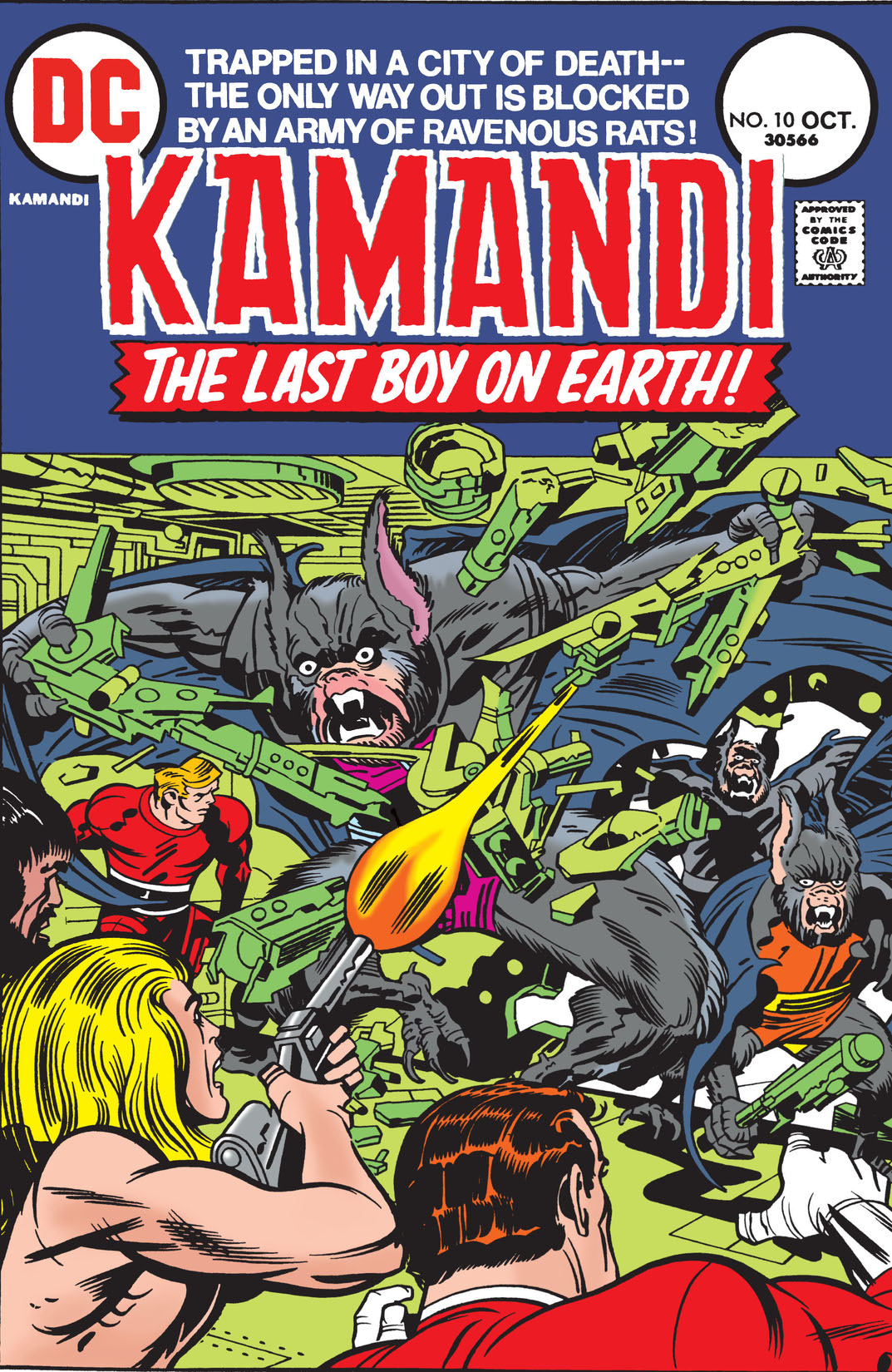 Kamandi: The Last Boy on Earth #10 preview images