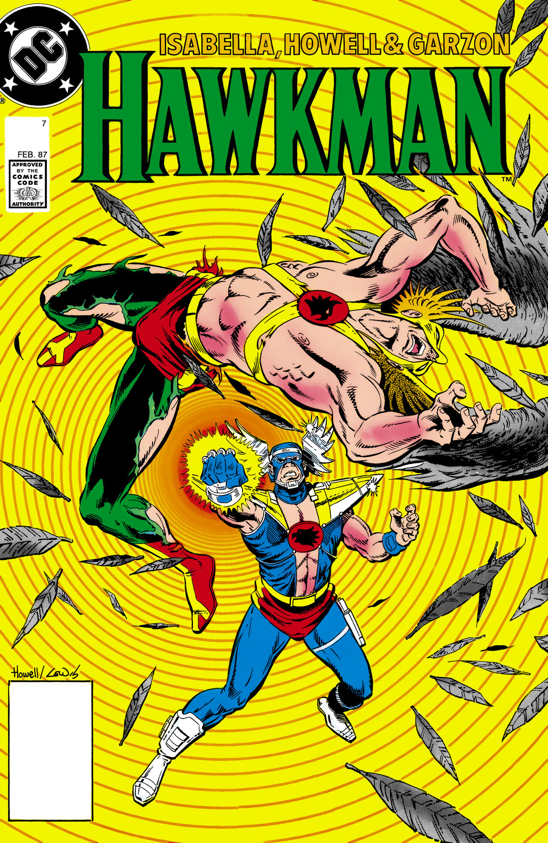 Hawkman (1986-) #7 preview images