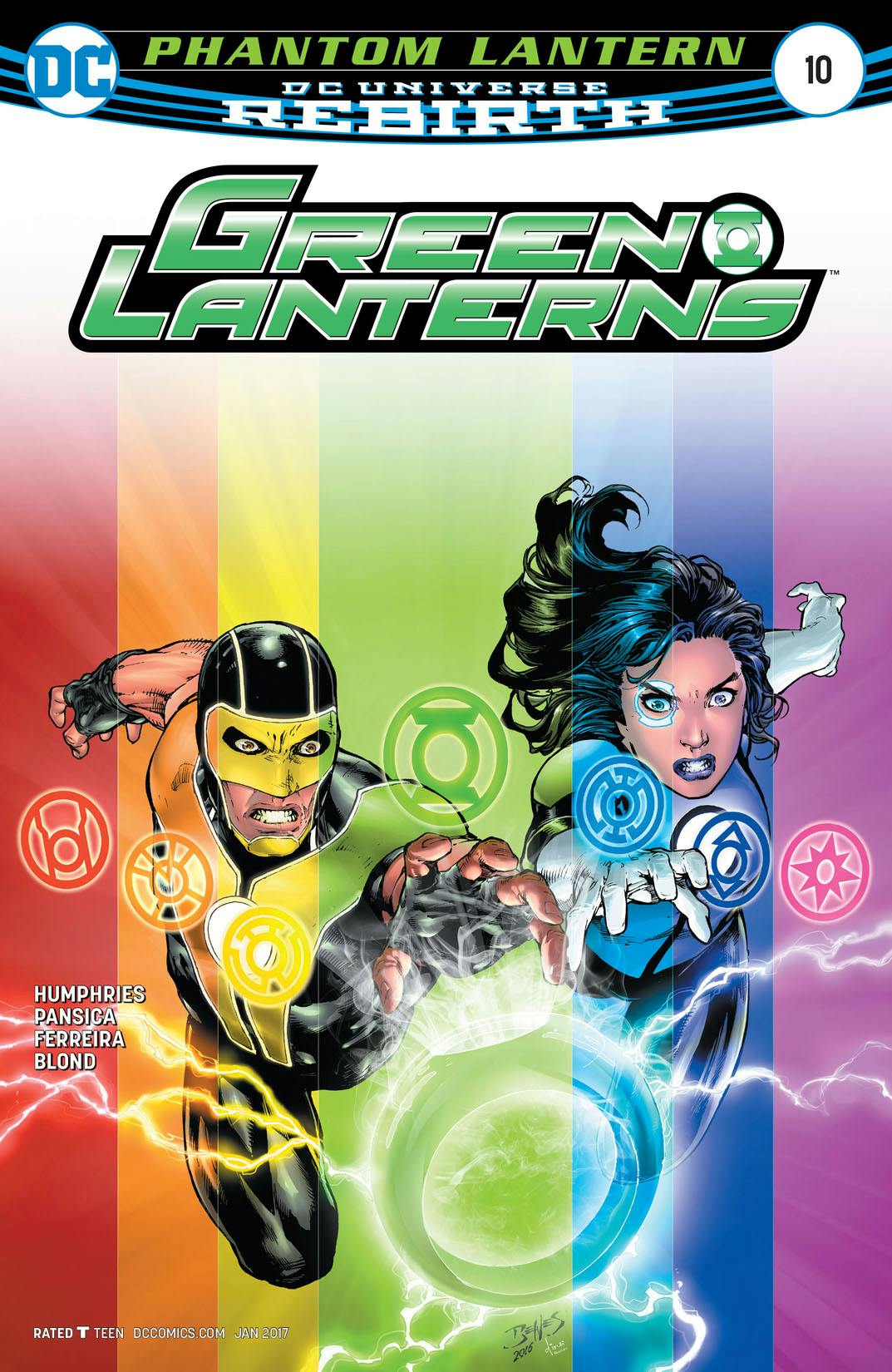 Green Lanterns #10 preview images