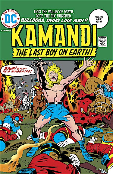 Kamandi: The Last Boy on Earth #28 preview images