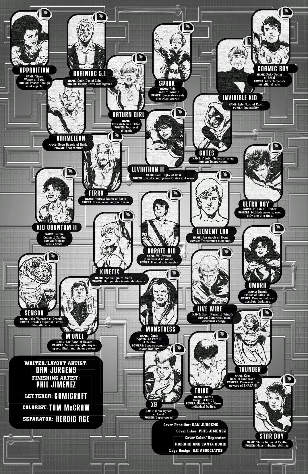 Titans/Legion of Super-Heroes: Universe Ablaze series preview1