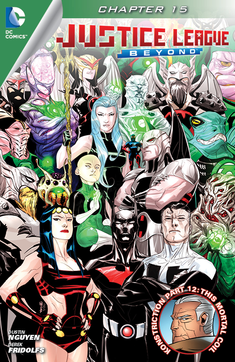Justice League Beyond #15 preview images