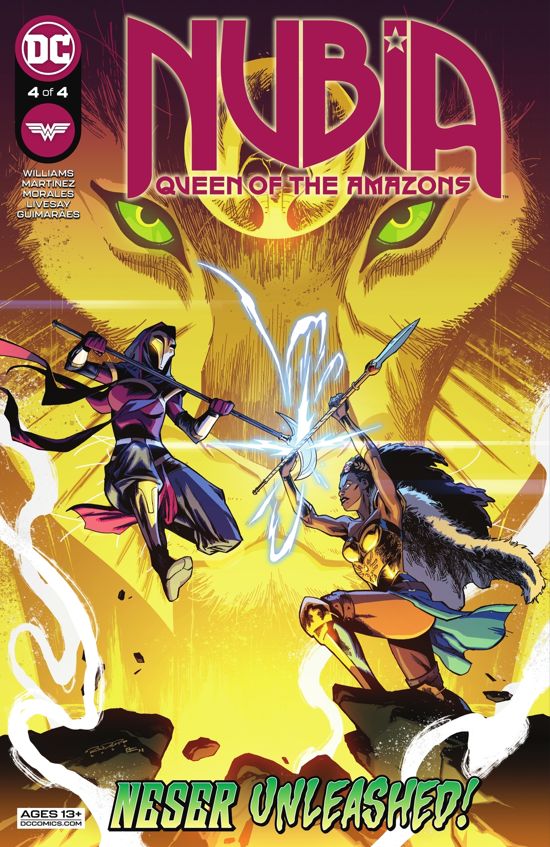 Nubia: Queen of the Amazons #4 preview images