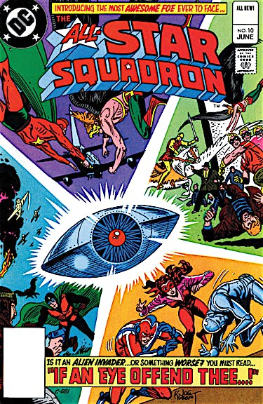 All-Star Squadron #10 preview images