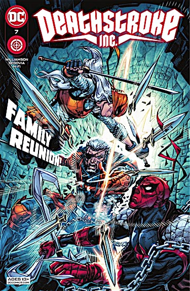 Deathstroke Inc. #7 preview images