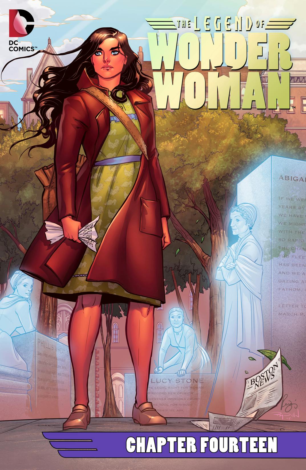 The Legend of Wonder Woman (2015-) #14 preview images