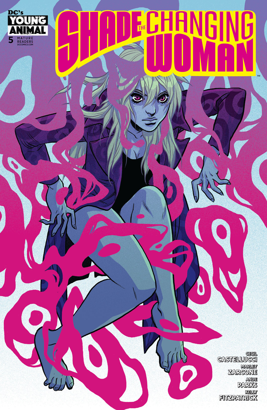 Shade, The Changing Woman #5 preview images