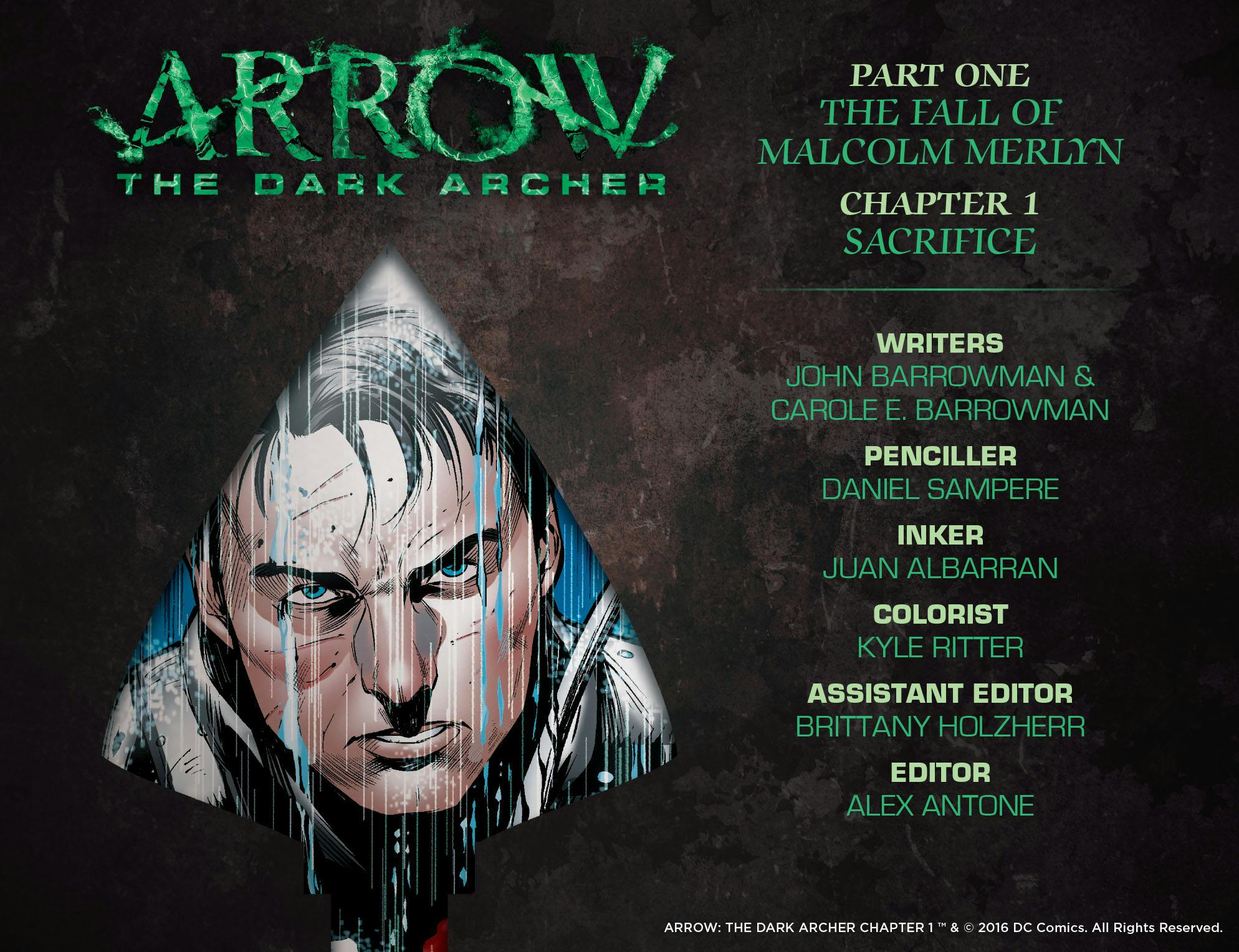 Arrow: The Dark Archer series preview1