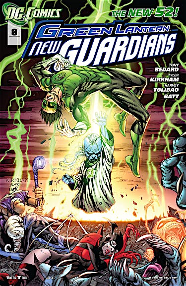 Green Lantern: New Guardians #3 preview images