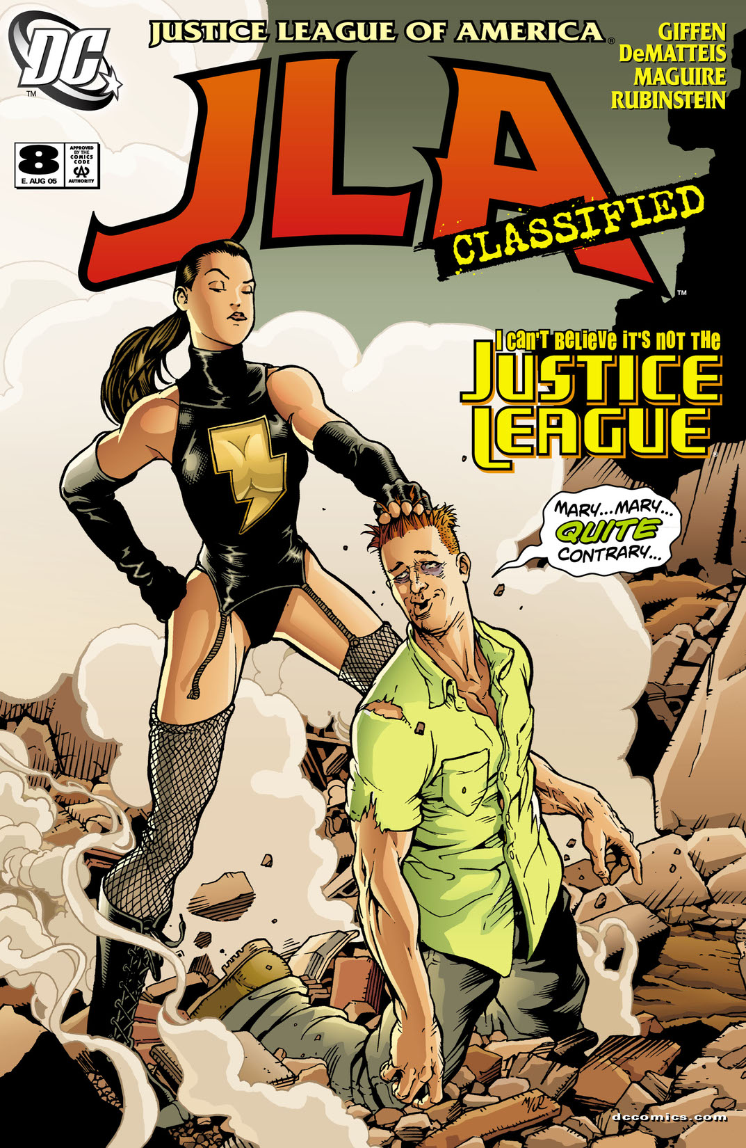 JLA: Classified #8 preview images