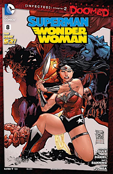 Superman/Wonder Woman #8 preview images