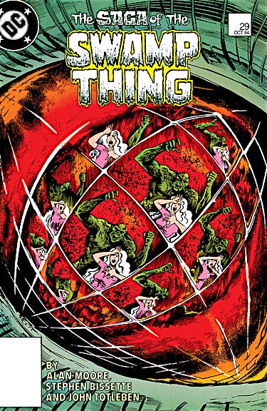 The Saga of the Swamp Thing (1982-) #29 preview images