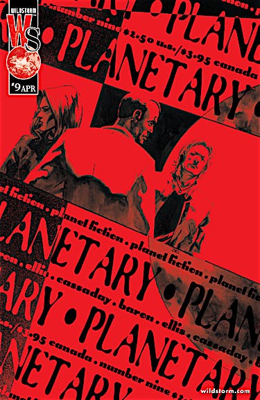 Planetary #9 preview images