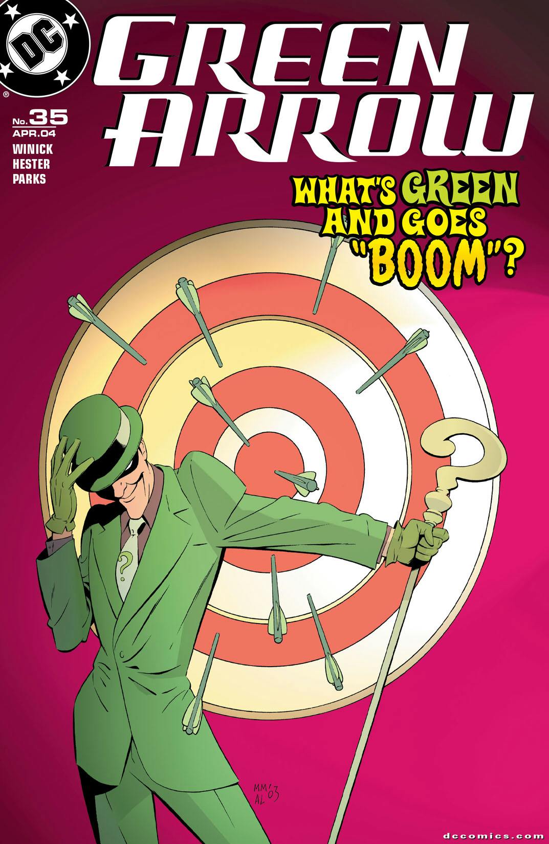 Green Arrow (2001-) #35 preview images
