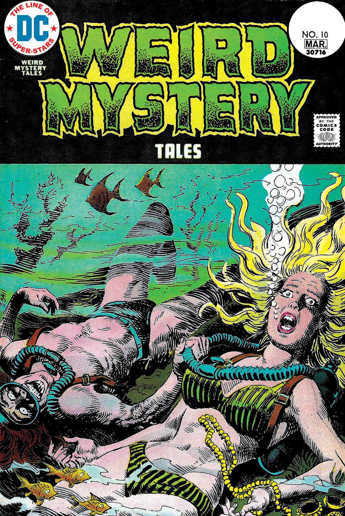Weird Mystery Tales #10 preview images