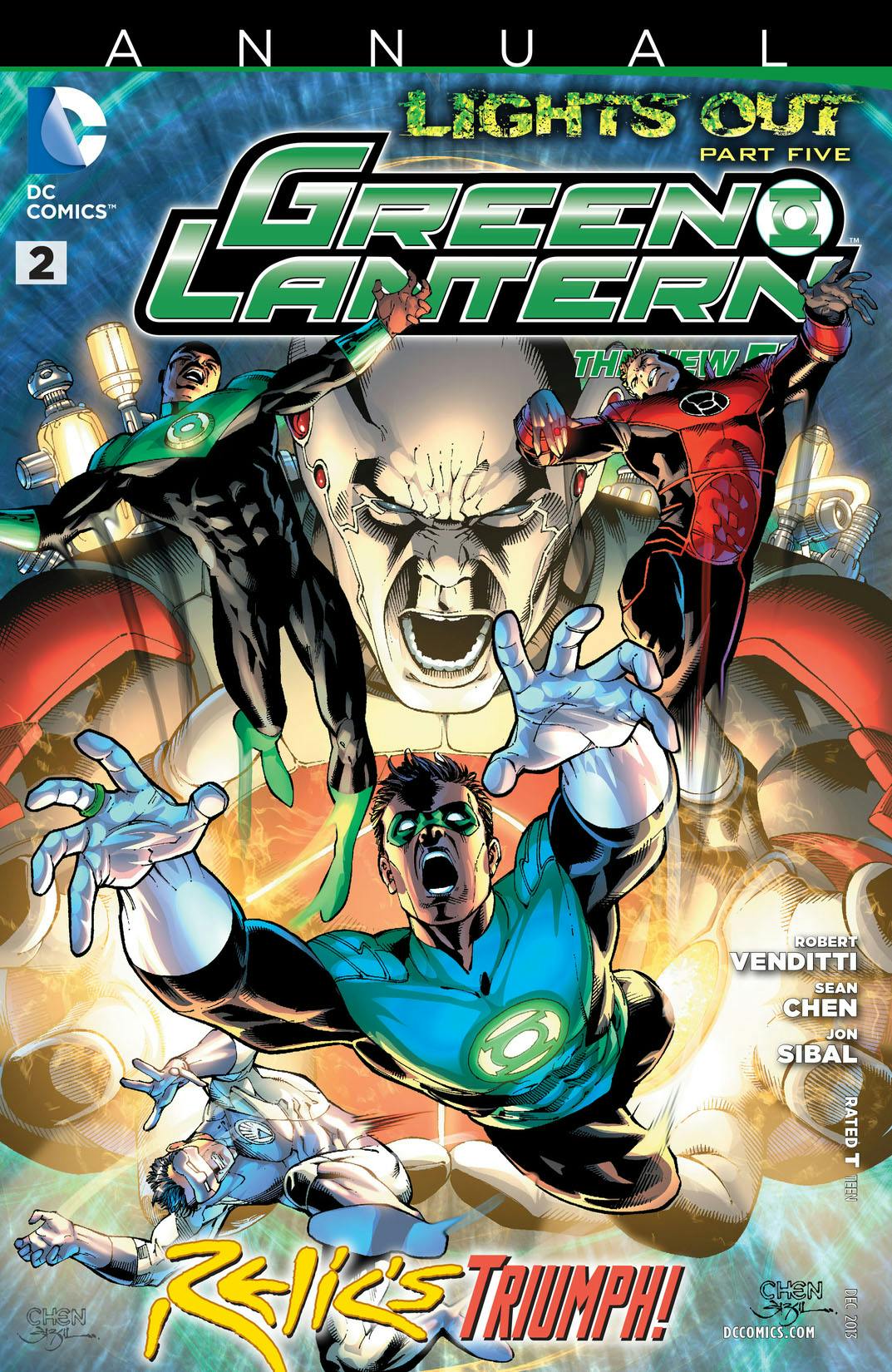 Green Lantern Annual (2012-) #2 preview images