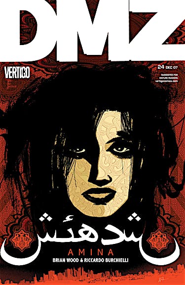 DMZ #24 preview images