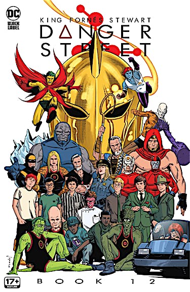 Danger Street #12 preview images