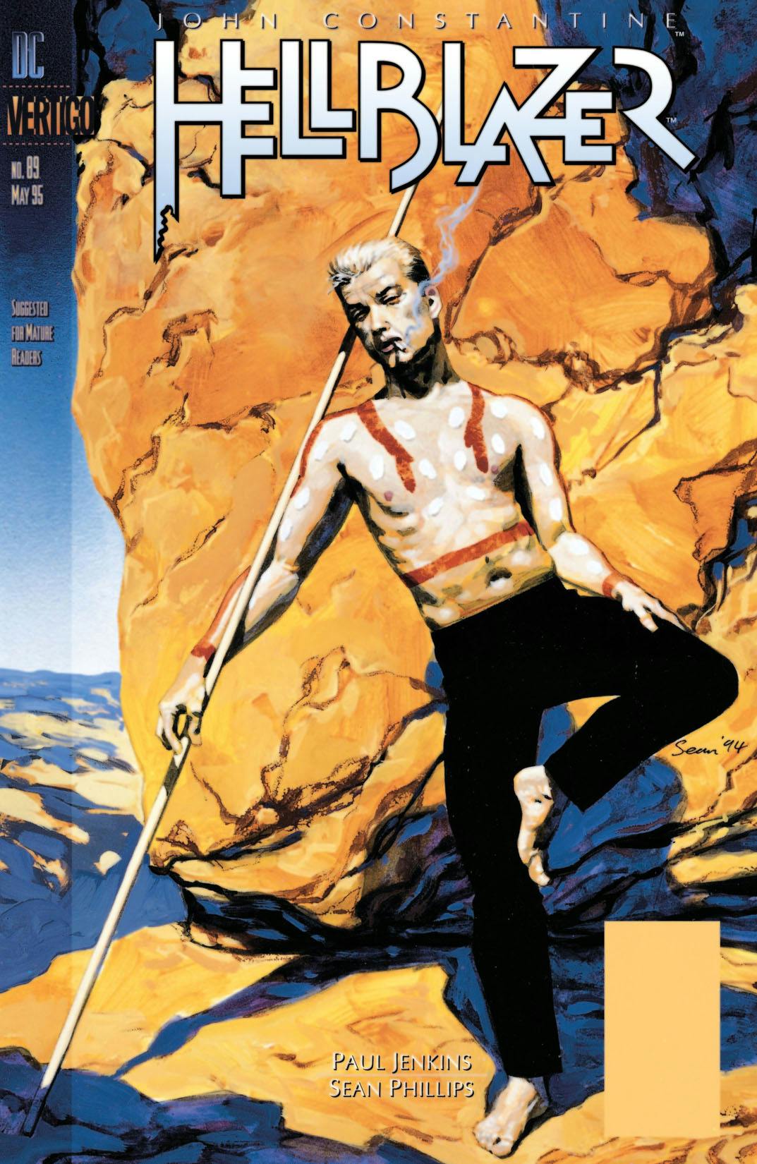 Hellblazer #89 preview images