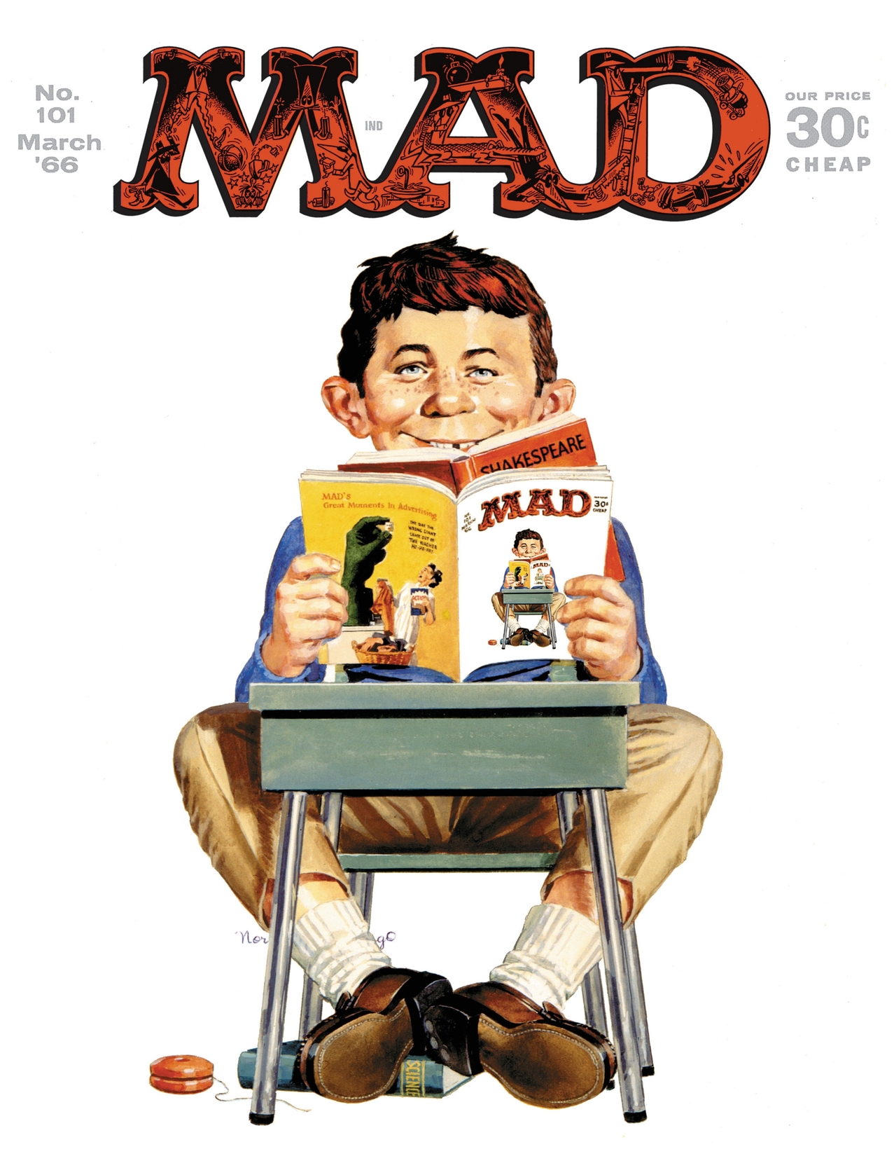 Mad Magazine #101 preview images