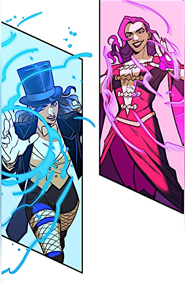Zatanna & The Ripper DC Go! Edition #48