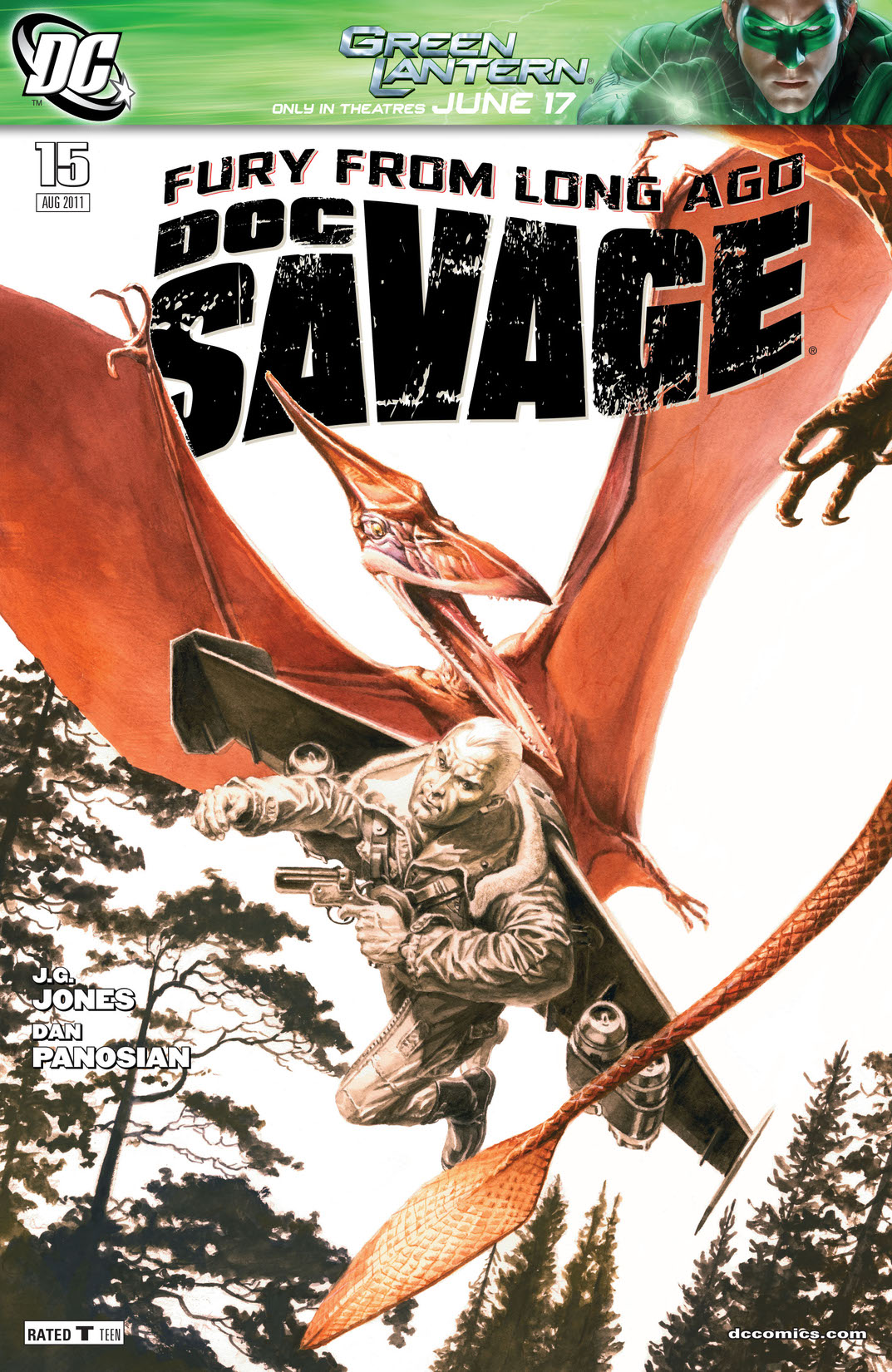 Doc Savage #15 preview images