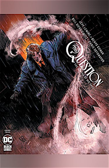 The Question: The Deaths of Vic Sage #4 preview images