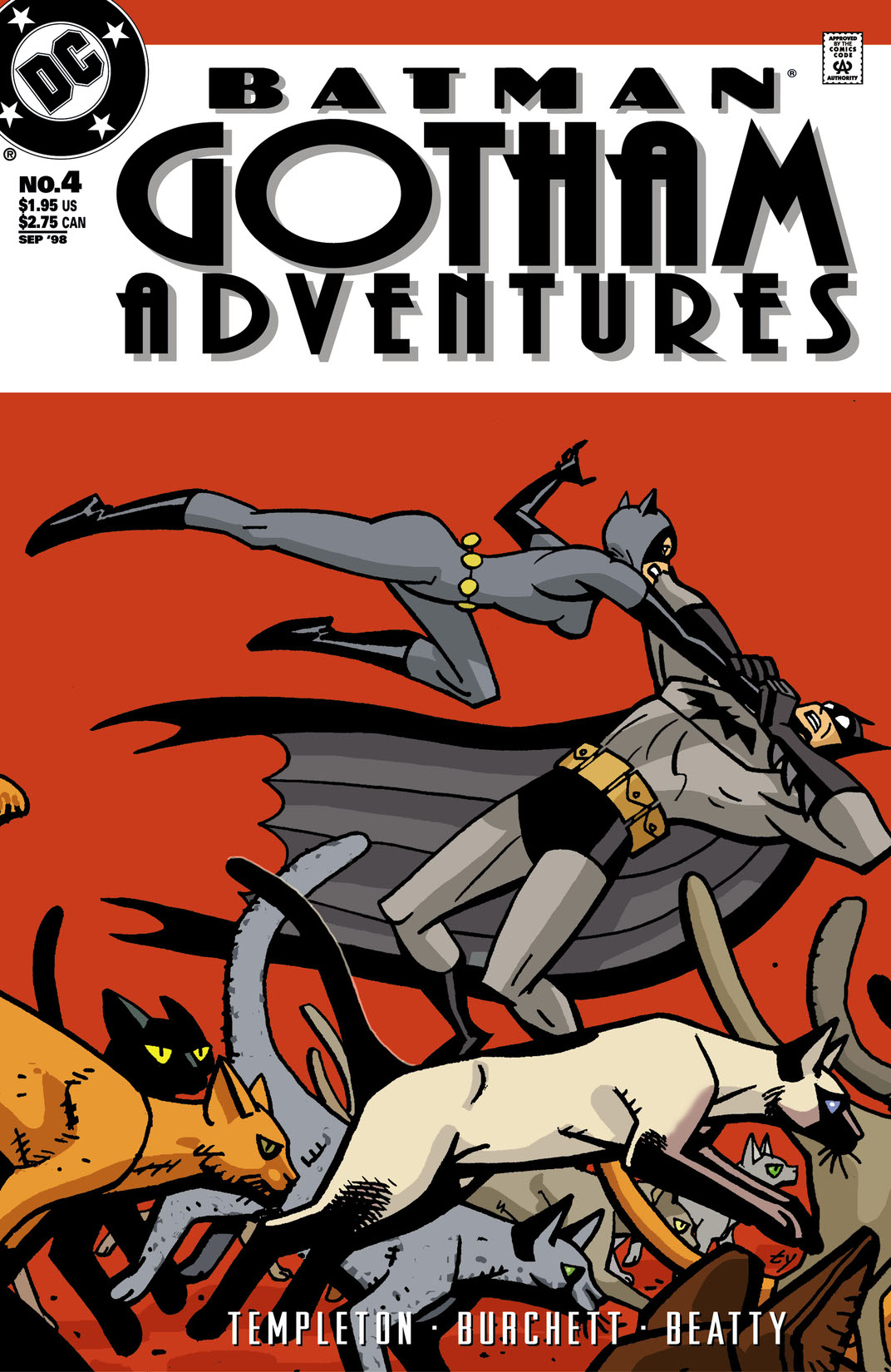 Batman: Gotham Adventures #4 preview images
