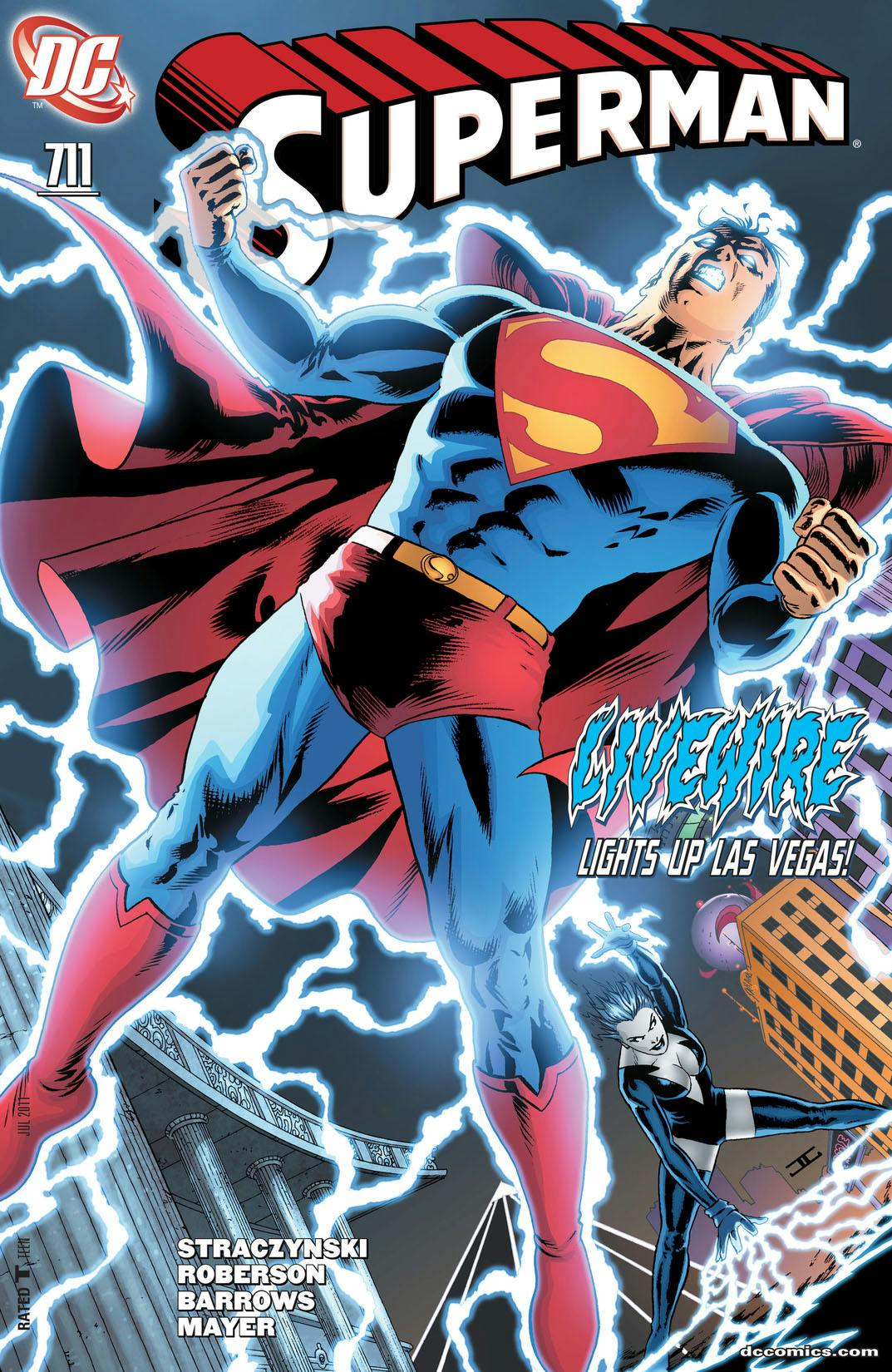 Superman (2006-) #711 preview images