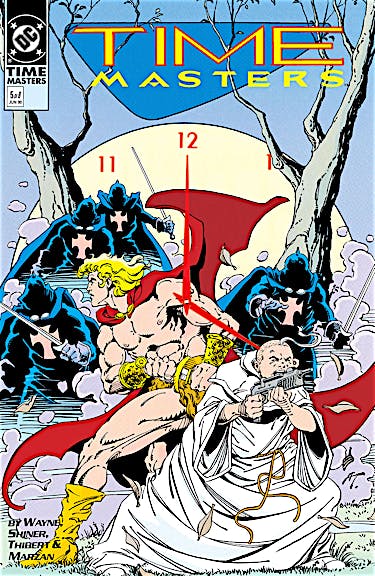 Time Masters #5 preview images